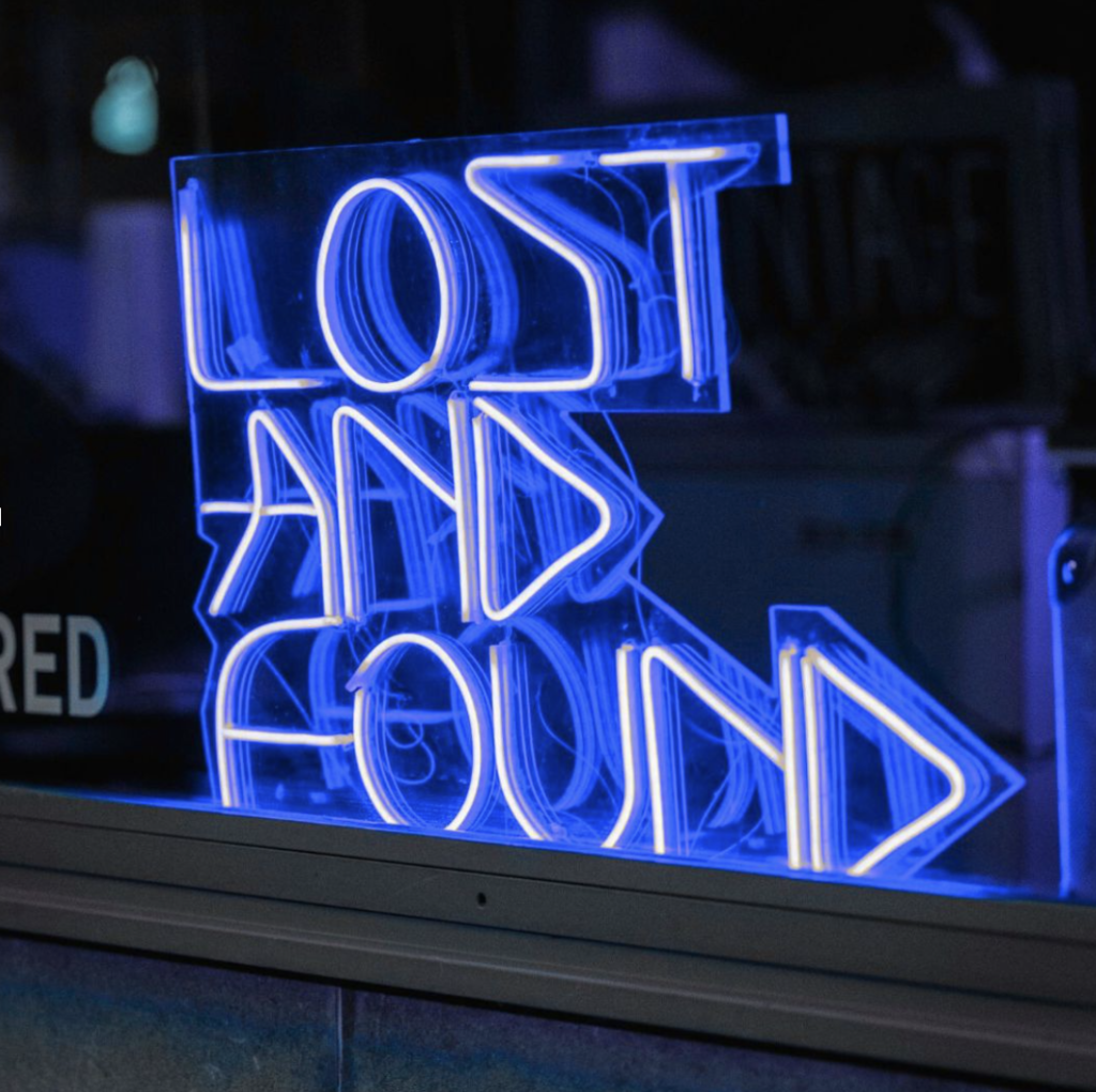 Lost & Found skilt bruger Keypitt™ digital system